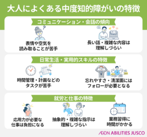 中度知的障害とは？大人の特徴や就労・将来の生活設計を支える支援制度について解説